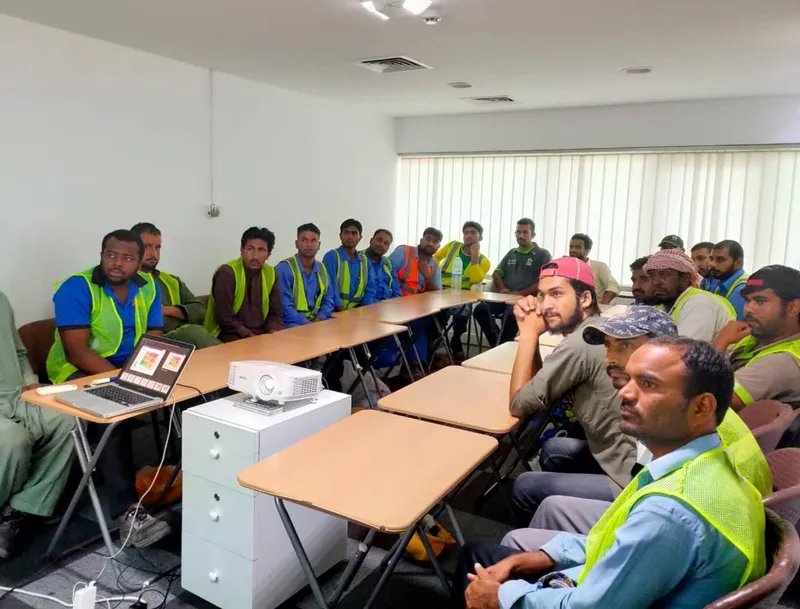 IOSH Managing Safely classroom training in progress