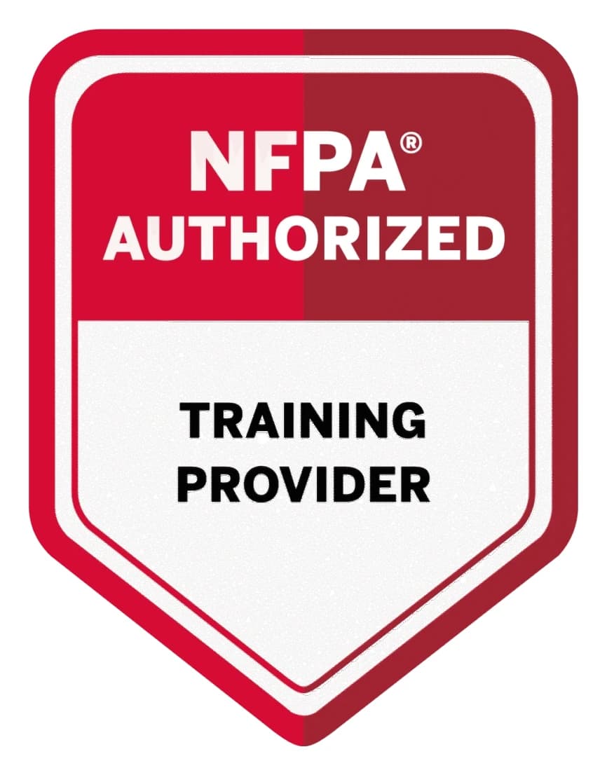 NFPA Authorized Training Provider accredited training partner logo